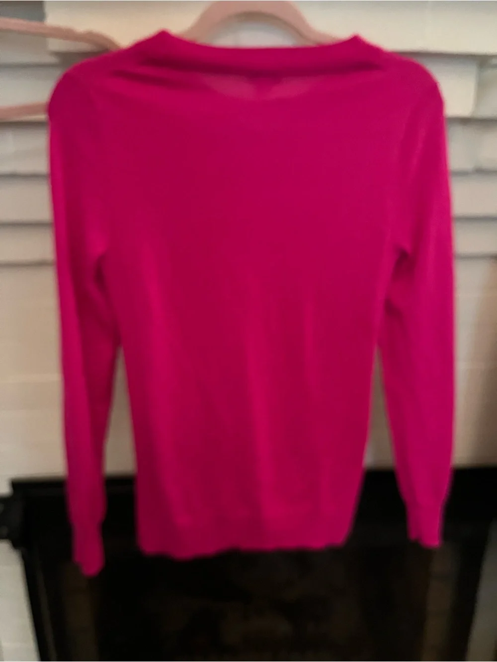 J. Crew Barbie Pink Merino Blend Lightweight Sweater